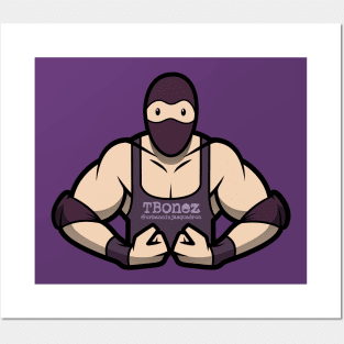 Wrestler Ninja Posters and Art